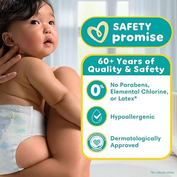 Pampers Baby Diapers - Swaddlers - Size 5, 132 Count, Ultra Absorbent Disposable Infant Diaper - Image 3